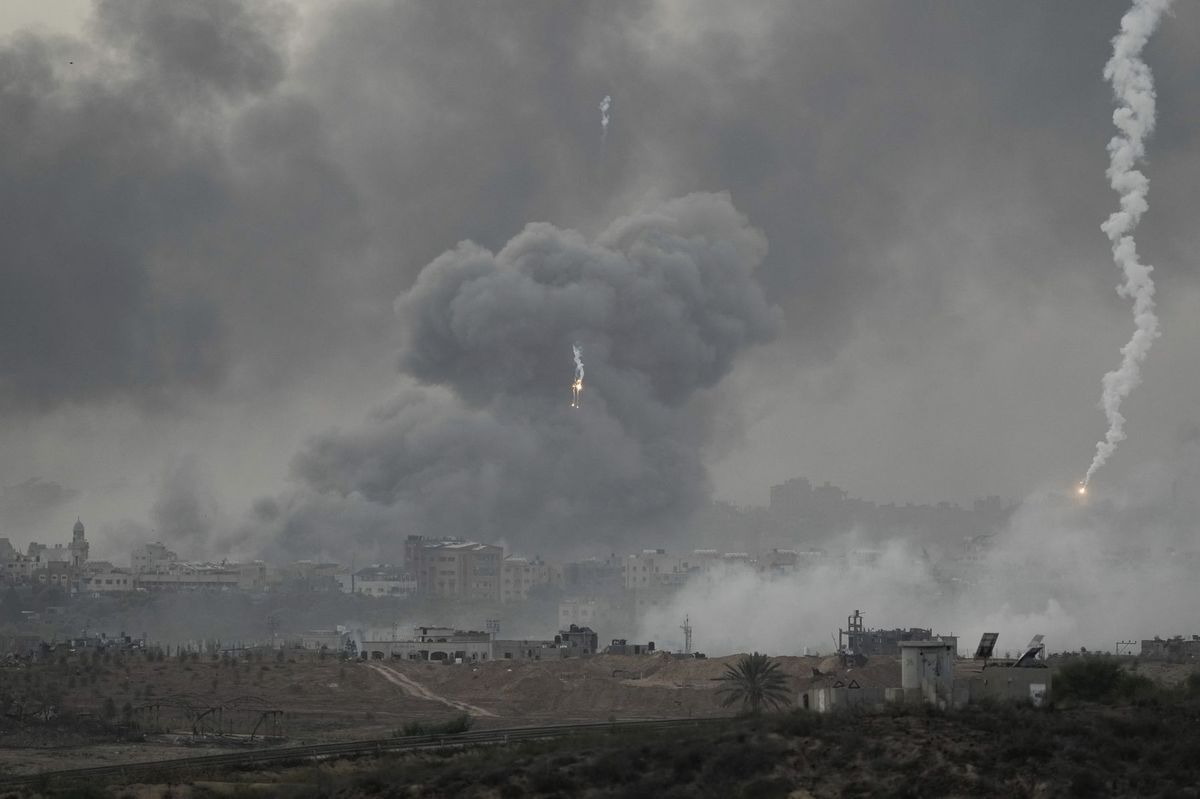 Pásmo Gazy / Bombardovanie / Nálety /