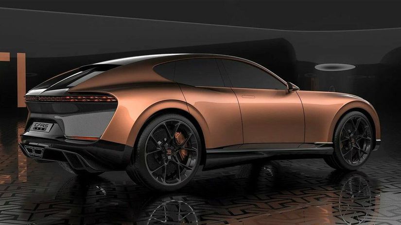 Centrálne vyvedené výfuky jasne naznačujú, že...