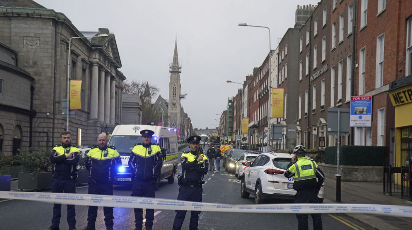 Írsko Dublin útok police