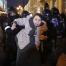 Rusko, Ukrajina, vojna na Ukrajine, Rusi, protest, mobilizácia, poriadková polícia