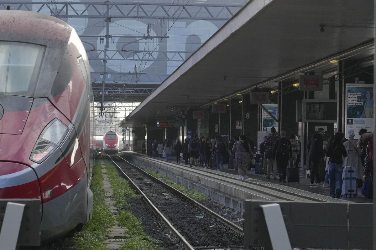 Taliansko, vlak, štrajk, železnica