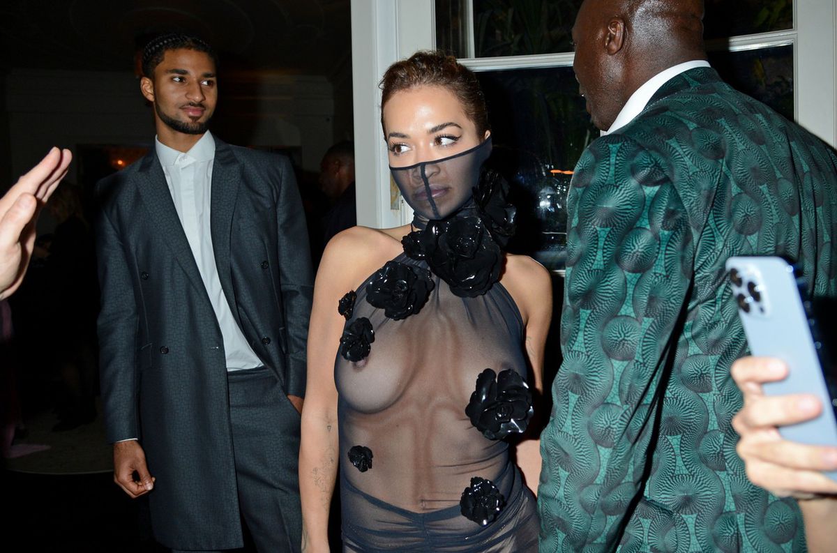 Speváčka Rita Ora na podujatí British...