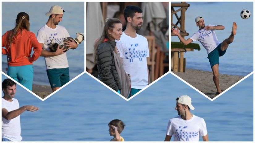 Pozrite si, ako dovolenkuje najlepší tenista na...