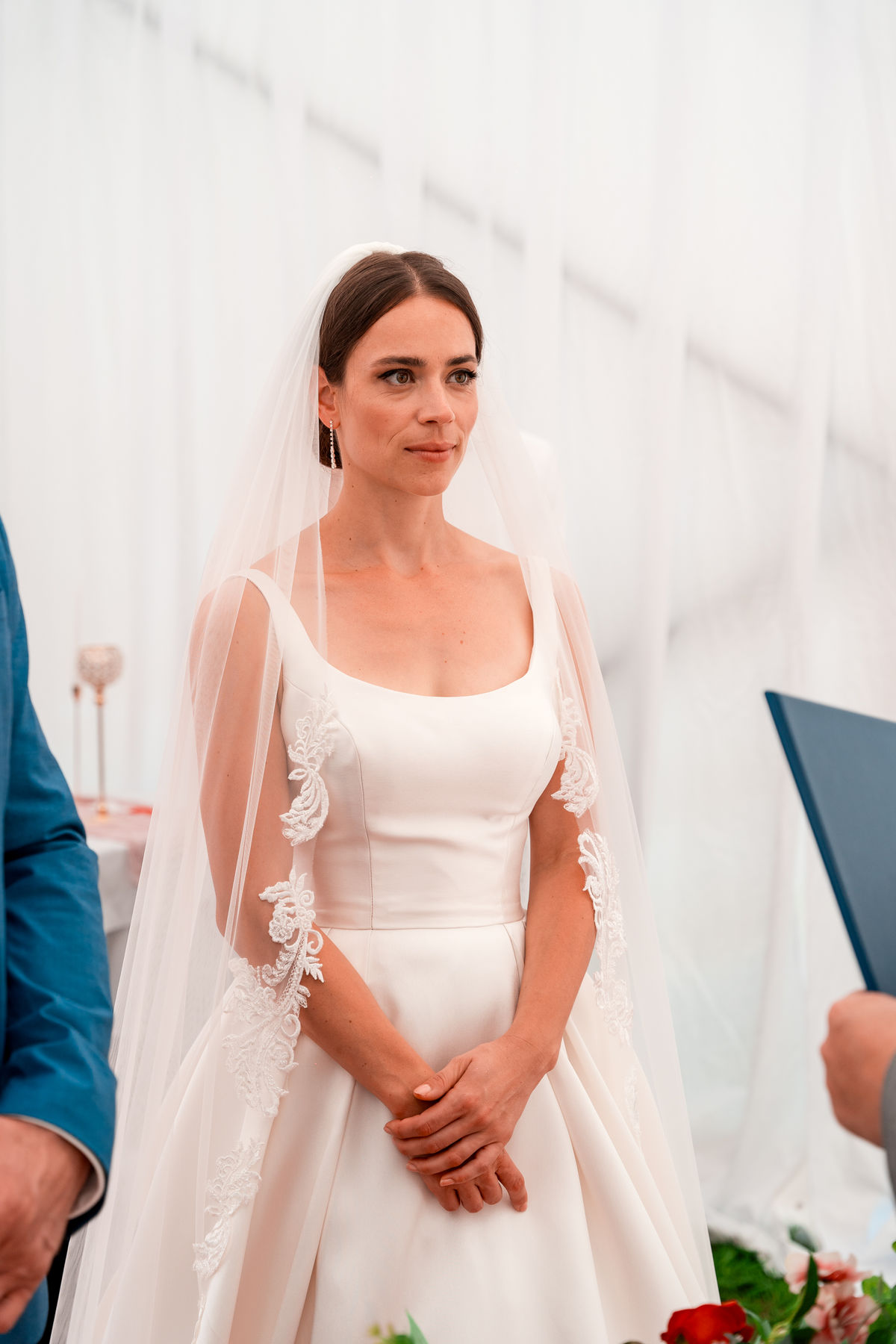 Herečka Gabriela Marcinková ako nevesta v...