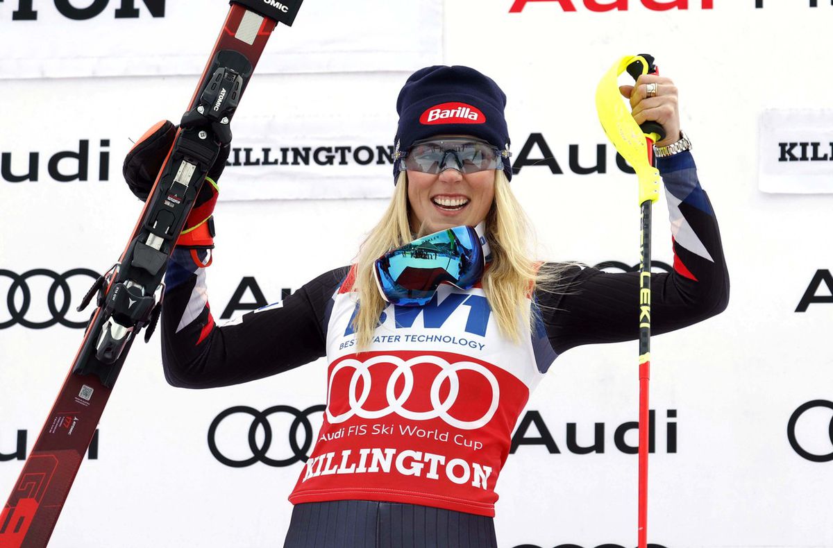 Mikaela Shiffrinová vedie priebežné poradie...
