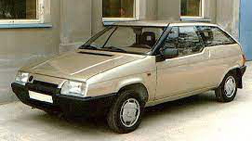 Favorit Coupé zdieľal základ s hatchbackom...