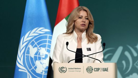 Čaputová na klimatickej konferencii v Dubaji: Ľudstvo sa rúti do priepasti