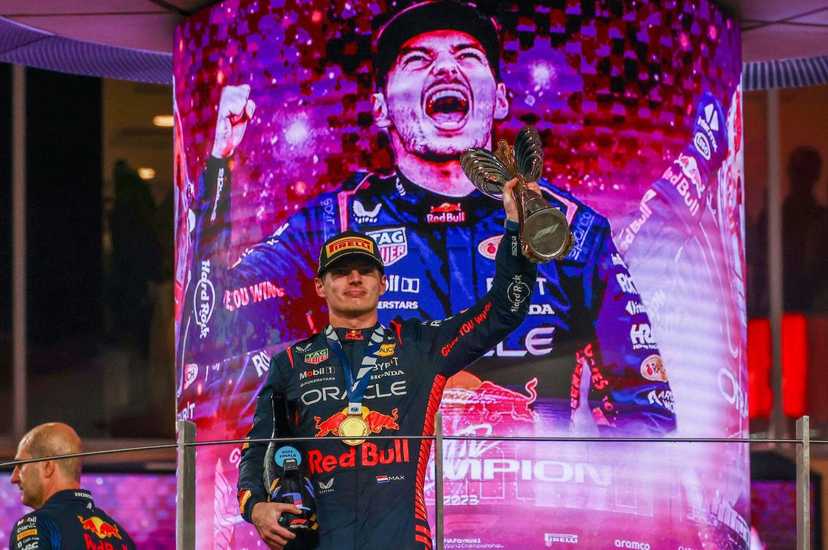 Šampión Max Verstappen.