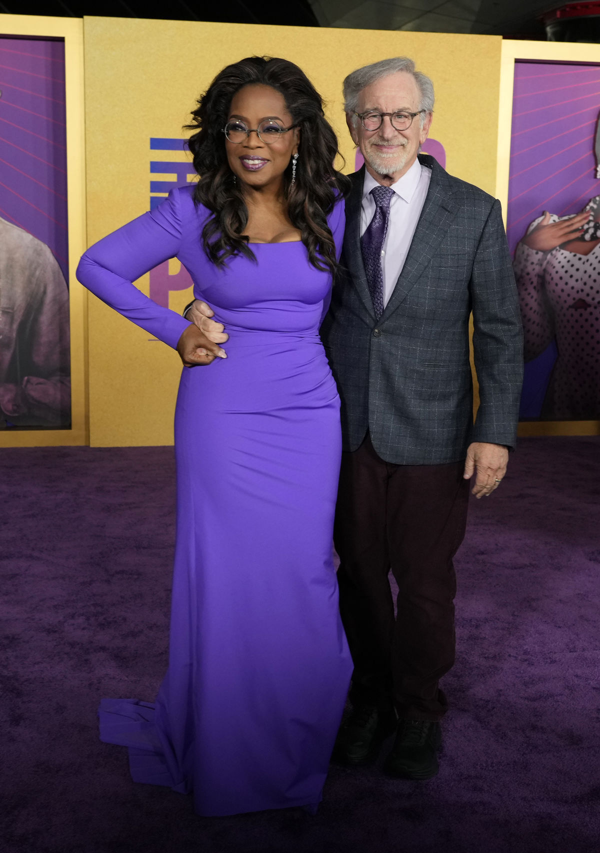 Oprah Winfrey a režisér Steven Spielberg