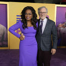 Oprah Winfrey a režisér Steven Spielberg