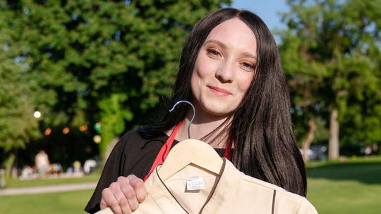 Víťazka 3. série Pečie celé Slovensko Timi. 