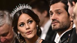 Švédska princezná Sofia a jej manžel, princ...