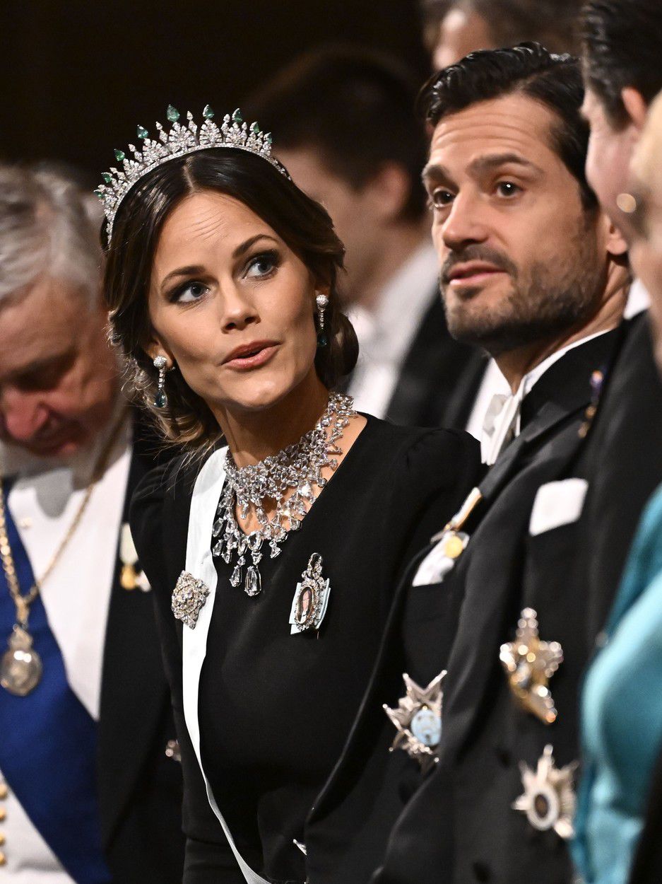 Švédska princezná Sofia a jej manžel, princ...
