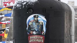 Ruskí námorníci, Putin, jadrová ponorka, Rusko, Moskva, námorníctvo, Alexander III