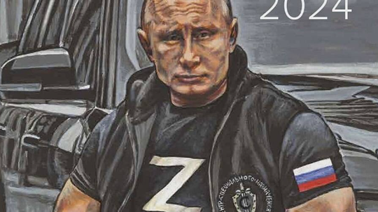 Propagandistický kalendár prezentovaný ruskými...