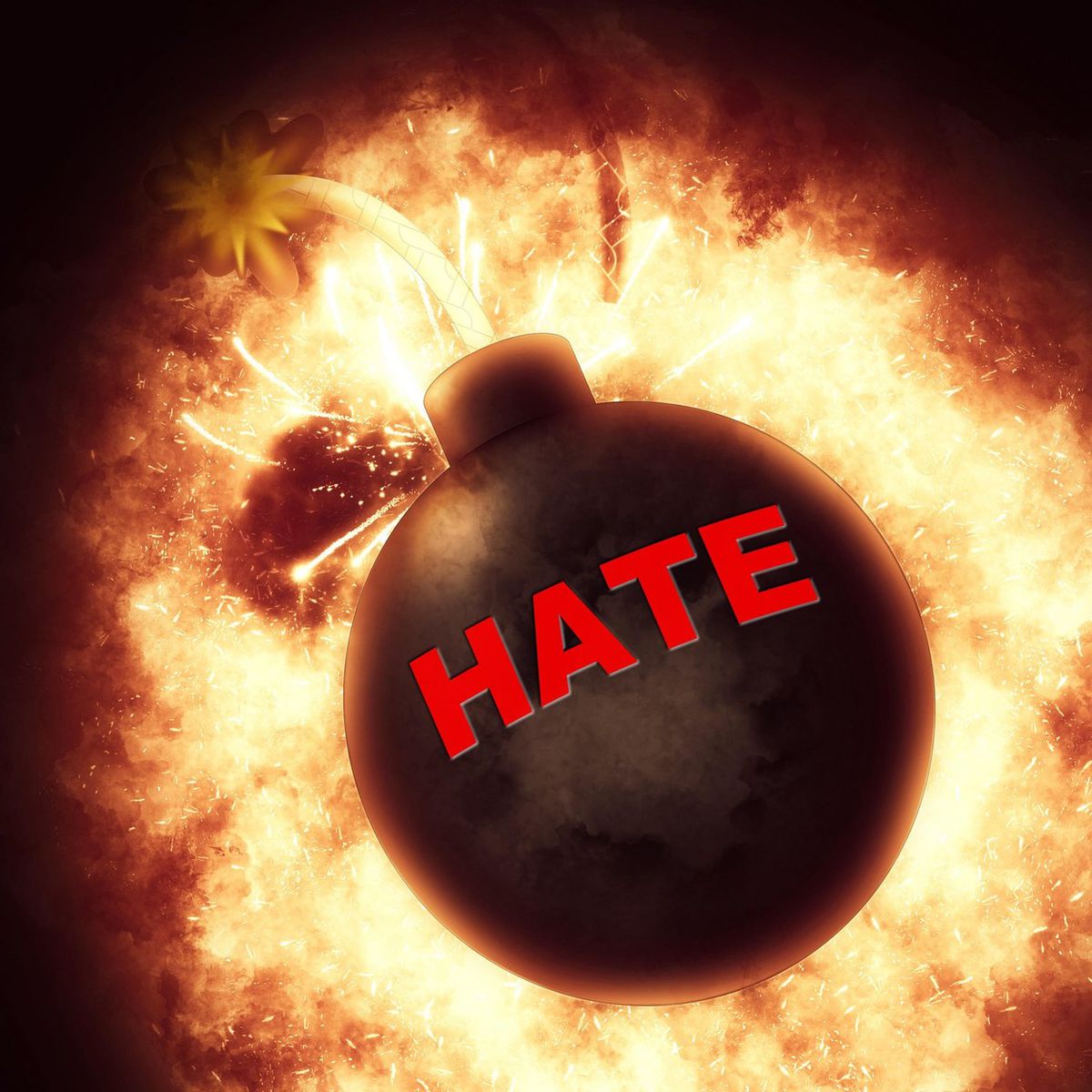 nenávisť, hate