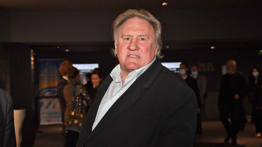 Francúzsky herec Gérard Depardieu na archívnom...