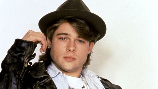 Herec Brad Pitt na zábere z roku 1988.