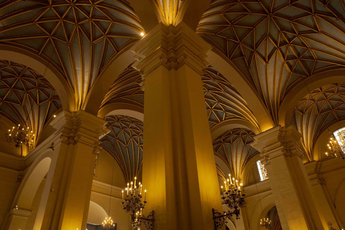 Koloniálna architektúra v Lime.