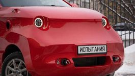 Ruský elektromobil Amber