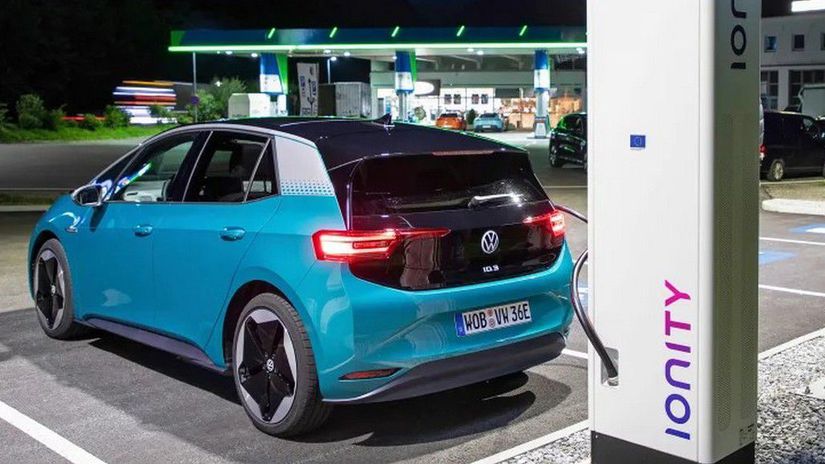 VW ID.3 and ID.4 charging