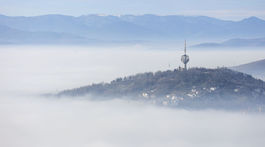 Bosna, Sarajevo, smog