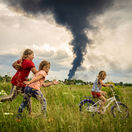 fotka roka 2023, Ukrajina, deti, vojna
