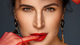 Herečka Katarína Morháčová.