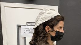 Herečka Katarína Morháčová.