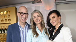 Katarína Morháčová (vpravo) s českou topmodelkou Pavlínou Pořízkovou