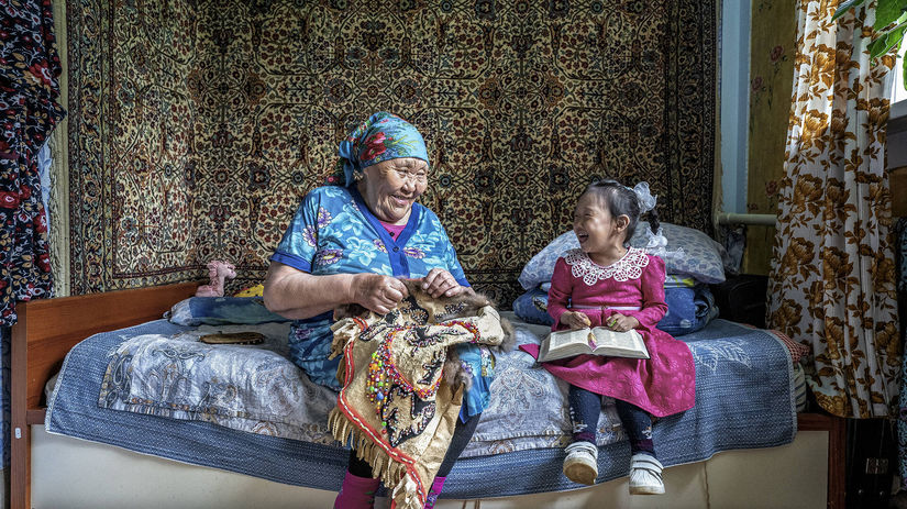 Ruská rodáčka Natalija Saprunovová...