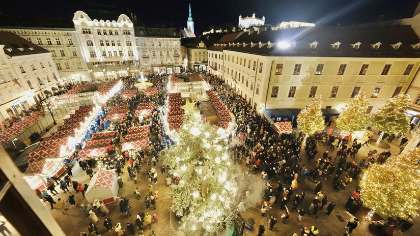 vianočné trhy, Bratislava