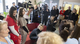 Zuzana Čaputová, UNB, Ružinov, záchranári, zdravotníci, návšteva, Štedrý deň, Vianoce