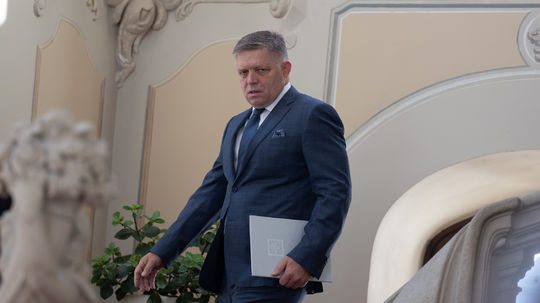 Premiér SR Robert Fico. 