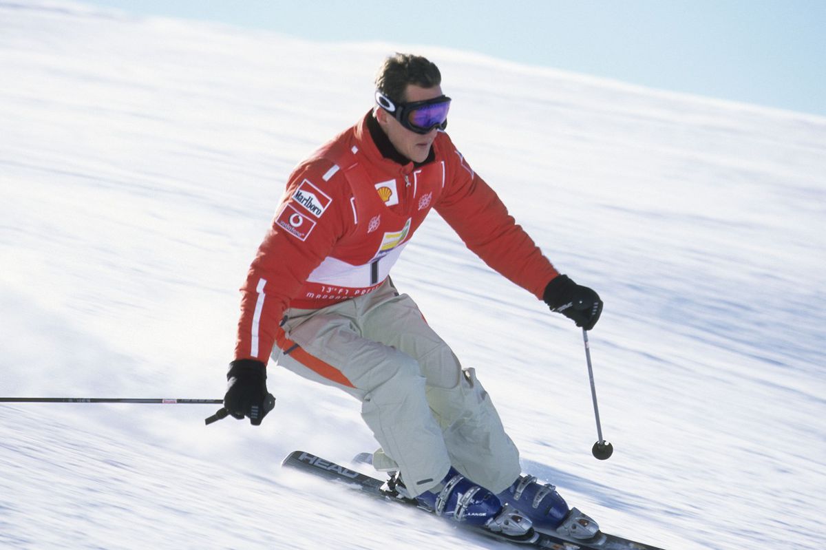 Michael Schumacher bol vášnivým lyžiarom.