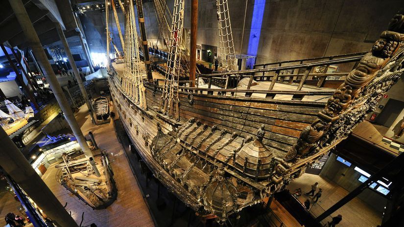 vojnová loď Vasa, Švédsko, Štokholm