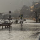 Zaplavená maďarská metropola Budapešť