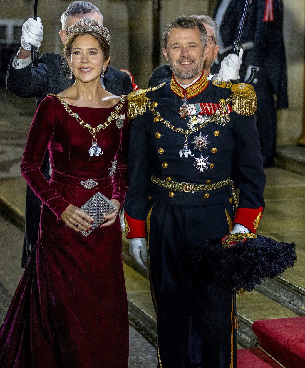 Korunný princ Frederik a korunná princezná Mary
