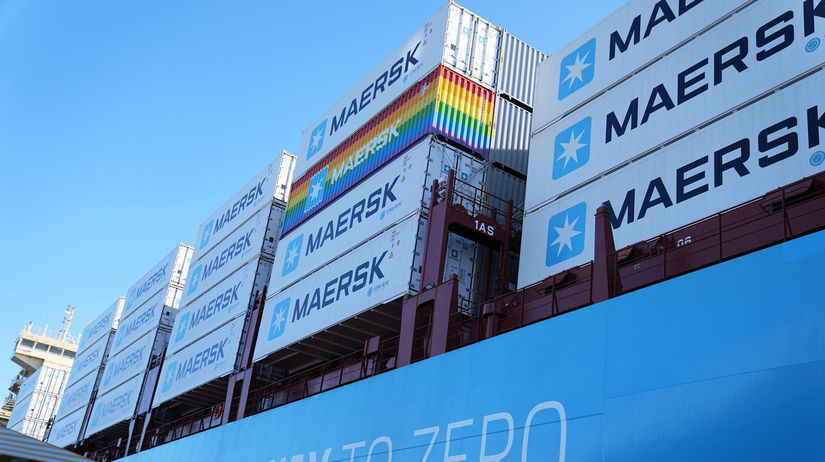 Denmark Maersk loď prepravná spoločnosť