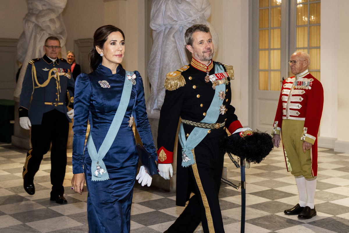 Dánsky korunný princ Frederik a korunná...