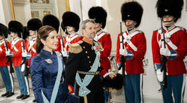Denmark Dánsky korunný princ Frederik a korunná princezná Mary