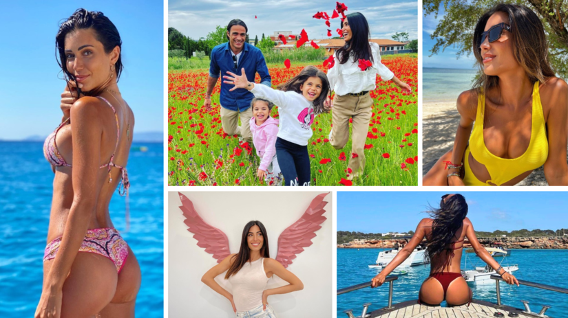 Šťastná rodinka. Federica Nargiová s manželom...