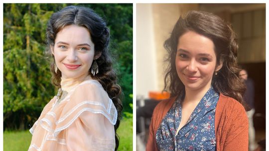 Katarína Krajčovičová ako Júlia v Troch zlatých...