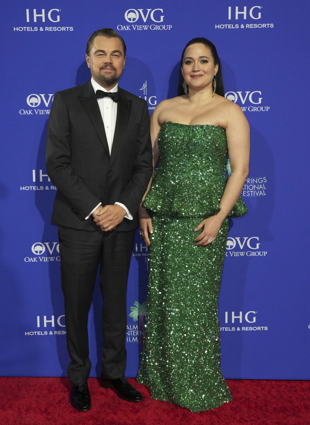 Herec Leonardo DiCaprio a jeho filmová kolegyňa...