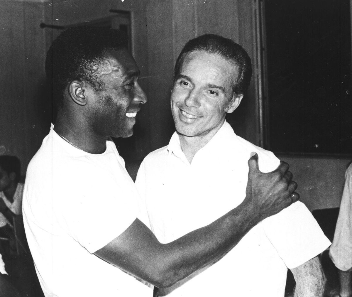 Dve brazílske - dnes už nebohé - legendy: Pelé...