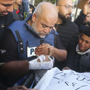 Izrael Gaza útok novinári obete AFP