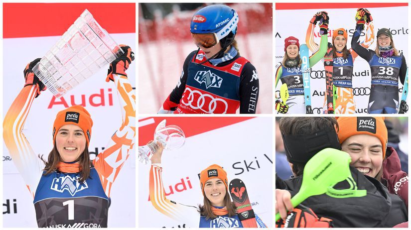 Petra Vlhová si to najlepšie v Slovinsku...