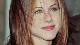 Herečka Jennifer Aniston na zábere z roku 1996. 