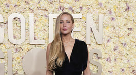 Herečka Jennifer Lawrence sa objavila v kreácii Christian Dior. 