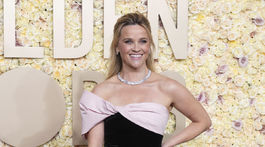 Herečka Reese Witherspoon na vyhlásení cien Zlatý glóbus. 
